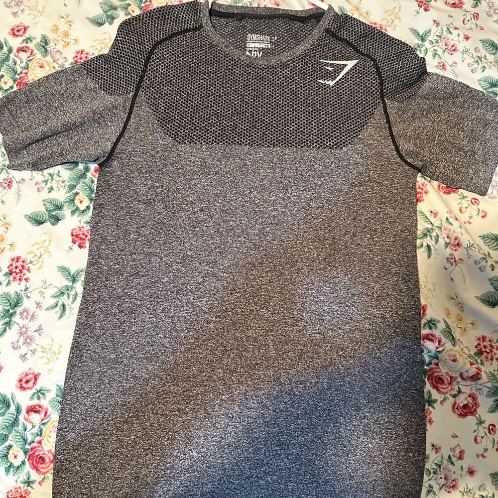 Gymshark OG PHANTOM seamless short sleeve charcoal